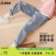 ASK JUNIOR童裝兒童褲子女童2026春裝牛仔褲青少年甜酷休閑長(cháng)褲 藍色 120