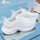 特步女鞋運動(dòng)鞋子女春夏季新款網(wǎng)面軟底跑步鞋女士輕便減震透氣休閑鞋 帆白/雪青紫/翻糖粉 37