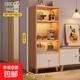 書(shū)柜書(shū)架客廳擺放書(shū)柜帶抽屜零食收納置物架多層儲物柜子大容量柜 【熱賣(mài)款】田園橡木色50cm