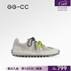 GG-CC【靈翼幻鏡】春季新款潮流做舊賽車(chē)德訓鞋內增高休閑鞋女G26U3412 米白色 37