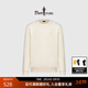 比音勒芬【活力棉】春秋季男士休閑上衣簡(jiǎn)約個(gè)性刺繡字母圓領(lǐng)長(cháng)袖T恤百搭 38米色 L 【尺碼偏大，建議拍小一碼】