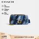 蔻馳（COACH）【專(zhuān)柜同款】禮物女士TABBY26中號斜挎酒神包丹寧彩色CAM91