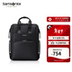 新秀麗（Samsonite）休閑女士雙肩包電腦背包大容量包包黑色BT5新年情人節禮物送女友