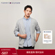 Tommy Hilfiger【通勤開(kāi)衫】秋冬季男女情侶商務(wù)休閑慵懶風(fēng)紐扣V領(lǐng)針織外套毛衣 【鑲邊針織開(kāi)衫】- 灰色P8F M （推薦：135-150斤）