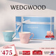 Wedgwood歡愉假日藍粉馬克對杯陶瓷馬克杯情侶對杯高顏值茶水杯咖啡杯