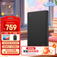希捷（SEAGATE）移動(dòng)硬盤(pán)2TB USB3.0 簡(jiǎn)系列2.5英寸 黑色 機械硬盤(pán) 便攜大容量 筆記本電腦外接 外置辦公 數據恢復