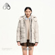 Moose Knuckles[秋冬新品]3Q經(jīng)典 JACKET 女士鵝絨毛領(lǐng)羽絨服 米白色 M