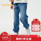 巴拉巴拉童裝男童長(cháng)褲兒童褲子2025春彈力牛仔褲【商場(chǎng)同款】202125108112