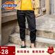 Dickies休閑褲 腰部抽繩羅紋多袋工裝慢跑褲 女式長(cháng)褲DK0081 黑色 （常規版型喜歡寬松建議拍大一碼） 25