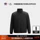 比音勒芬【Primaloft棉】2025秋冬新款男士休閑時(shí)尚微廓立領(lǐng)保暖棉服外套 07黑色 M
