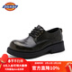 Dickies男士工裝鞋男鞋低幫休閑鞋大頭鞋商務(wù)厚底皮鞋 亮黑    39   