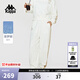 卡帕（Kappa）復古休閑褲2025新款女春運動(dòng)褲長(cháng)褲小腳衛褲K0E22AK06 韓國白-012 M