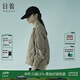 日著(zhù)（rizhuo）日著(zhù)原創(chuàng  )設計女裝2025春新款城市輕戶(hù)外棒球服飛行員夾克短外套 卡其 M