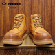 Q ZHIHE皮毛一體雪地靴男大碼馬丁靴男加絨加厚防水防滑東北真皮棉鞋男 黑色【加厚澳洲羊毛】 皮鞋碼 40 (250mm)