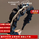 卡瑪倫（KAMALUN）發(fā)箍珍珠寬邊洗臉?lè )阑俅畎l(fā)卡壓發(fā)頭箍發(fā)飾2025新款氣質(zhì)頭飾 奢侈高端品牌發(fā)箍黑色