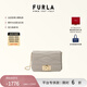 芙拉（FURLA）【女神節禮物】1927羊皮迷你小包女士時(shí)尚菱格鏈條包單肩斜挎包 白色