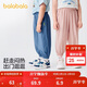 巴拉巴拉童裝兒童褲子男童防蚊褲夏季2025寶寶長(cháng)褲女童休閑褲208225108208