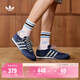 adidas「T頭鞋」R71復古經(jīng)典薄底運動(dòng)鞋男女阿迪達斯官方三葉草 深藍/灰色/白色   38