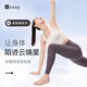 Keep瑜伽褲女提臀高腰緊身褲普拉提舞蹈健身褲運動(dòng)褲外穿 遠山灰 L 