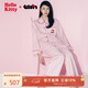 野獸派家居（tbh）三麗鷗Hello Kitty天絲棉家居服套裝軟棉棉四季條紋睡衣 長(cháng)款 XS