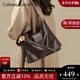 CALWAN KEODH托特包包女包2025新款單肩腋下包大容量雙肩包生日禮物 【咖啡色】輕奢時(shí)尚百搭高級感實(shí)用走心女生閨蜜