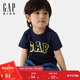 蓋璞【大小童同款】男女童2025春季新款棉質(zhì)短袖T恤兒童裝687250