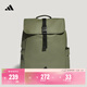 adidas通勤翻蓋運動(dòng)雙肩背包男女新款阿迪達斯官方   巖層橄欖綠   NS(均碼)