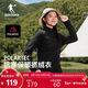 喬丹加絨衛衣女冬季Polartec立領(lǐng)抓絨衣徒步加厚套頭衫沖鋒衣保暖內膽