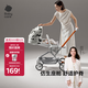 babycare頭等艙嬰兒推車(chē)高景觀(guān)遛娃神器輕便可折疊可坐躺雙向溜娃 火舞白