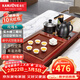 金灶（KAMJOVE） 整套茶具功夫茶盤(pán)玫瑰實(shí)木自動(dòng)上水茶臺泡茶機茶海家用茶具套裝 搭配K9黑爐、茶具、茶渣桶 1個(gè)