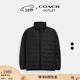 蔻馳（COACH）【禮物】奧萊男士輕便型冬季戶(hù)外羽絨服外套保暖夾克保暖 黑色 M