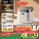 松下（Panasonic）【國家補貼】飯光光2.0電飯煲0涂層IH家用電飯鍋3-4人母嬰級無(wú)涂層不銹鋼2.9L一級能效SR-HNS102-W