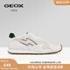 GEOX杰歐適2025秋冬男鞋舒適百搭圓頭厚底運動(dòng)低幫時(shí)尚休閑情侶鞋 白色 42