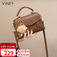 viney包包女包牛皮洋氣劍橋包輕奢斜挎單肩包生日禮物品牌送女友老婆