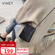 viney牛皮包包女包斜挎洋氣小包品牌單肩手機包生日禮物輕奢送女友老婆