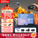 閃迪（SanDisk）創(chuàng  )作者 閃迪內存卡TF卡 行車(chē)記錄儀運動(dòng)相機無(wú)人機監控存儲卡 運動(dòng)相機pocket3內存卡 V30極速粉卡 128GB 官方標配