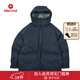 土撥鼠（Marmot）男款迪馬羽絨派克大衣Dima Down Parka Pro 海藍（男） M