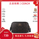 蔻馳（COACH）女包相機包JAMIE小包單肩斜挎包經(jīng)典老花大牌輕奢風(fēng)禮物女 深棕色配黑色CQ874IMAA8