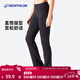 迪卡儂（DECATHLON）運動(dòng)褲女褲春秋寬松大碼棉質(zhì)休閑褲修身直筒闊腿長(cháng)褲GYPWL 經(jīng)典款黑色(松緊腰頭無(wú)抽繩) L