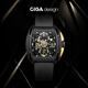 CIGA Design璽佳鋒芒系列機械腕表探索版鏤空酒桶型全自動(dòng)機械手表男輕奢禮物 【2代探索】齒輪版 極夜黑金