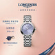 浪琴（LONGINES）瑞士手表 心月系列星辰腕表 女士鋼帶石英表三八節禮物 L81424076