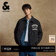 杰克·瓊斯（JACK&JONES） 男生2025年冬季款羽絨服翻領(lǐng)簡(jiǎn)約日常外套美式百搭上衣225323010