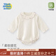 童戀初心嬰兒包屁衣春秋款睡衣寶寶連體衣秋季長(cháng)袖三角哈新生嬰幼衣服秋裝