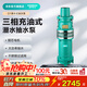 新界潛水泵QY380V充油式抽水泵農田灌溉噴泉農用家用工業(yè) QY10-60/2-4L3
