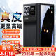 千望【2026高端商務(wù)款】適用小米mixfold3手機殼mixfold2翻蓋折疊屏真皮電鍍殼膜一體保護套全包 小米fold3【玄夜黑】防窺款丨殼膜一體丨中軸全包