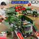 貝初眾兒童玩具男孩1-3-6歲軍事導彈車(chē)合金模型慣性男童2-4-5歲生日禮物 變形導彈車(chē)【8發(fā)導彈+軌道+早教+聲光音效】禮盒 山姆同款可發(fā)射火箭炮2026火的最玩具兩三四五周歲禮物