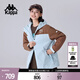 卡帕（Kappa）背靠背運動(dòng)棉服女2024新款冬棉衣保暖防寒服夾克上衣潮K0F22MM40