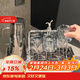 巢里巢里輕奢玻璃杯水壺套裝大容量家用客廳待客杯具茶杯冷水壺家居館