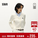 森馬（Semir）商場(chǎng)同款|森柔針織開(kāi)衫女冬季襯衫領(lǐng)假兩件2025毛衫101725107022