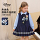 迪士尼女童春季連衣裙2026新款朱迪兔子警官兒童衣服小童寶寶長(cháng)袖公主裙
